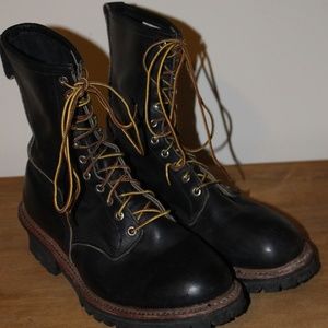 Red Wing 699 Leather 11.5 Logger Firefighter Boots